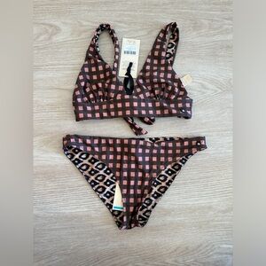 NWT Scotch & Soda Bikini Check/Leopard